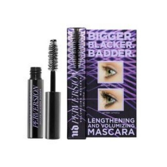 🌼 Urban Decay Perversion volumizing Mini Mascara Travel Bigger Blacker Badder - Picture 1 of 3